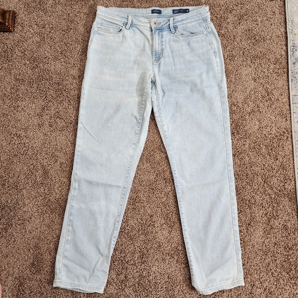 J jill authentic fit slim ankle light blue 6 - Picture 3 of 6